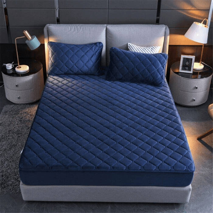 PROTECTOR CUBRECOLCHÓN AFELPADO PREMIUM💎✨+ 2 FUNDAS DE ALMOHADA GRATIS