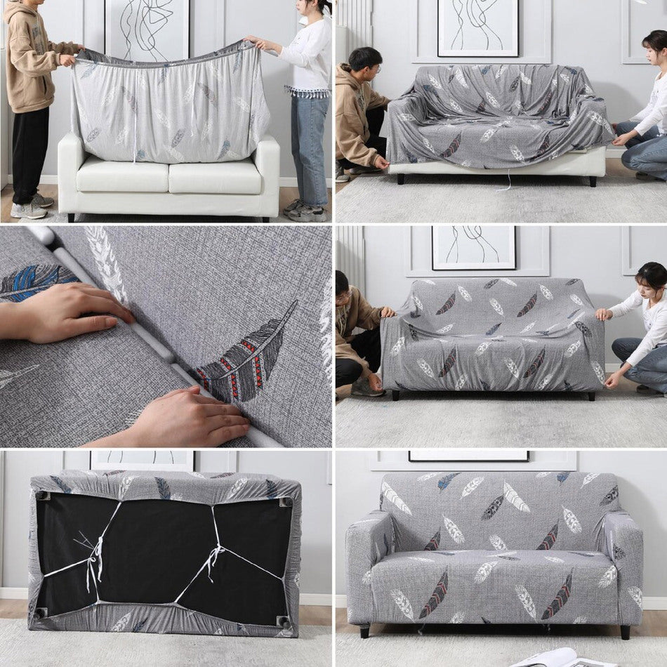Funda Ajustable para Sofá de 1,2 y 3 puestos 🛋️ - Importada 🇺🇸