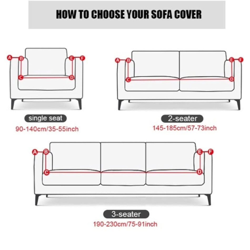 Funda Ajustable para Sofá de 1,2 y 3 puestos 🛋️ - Importada 🇺🇸