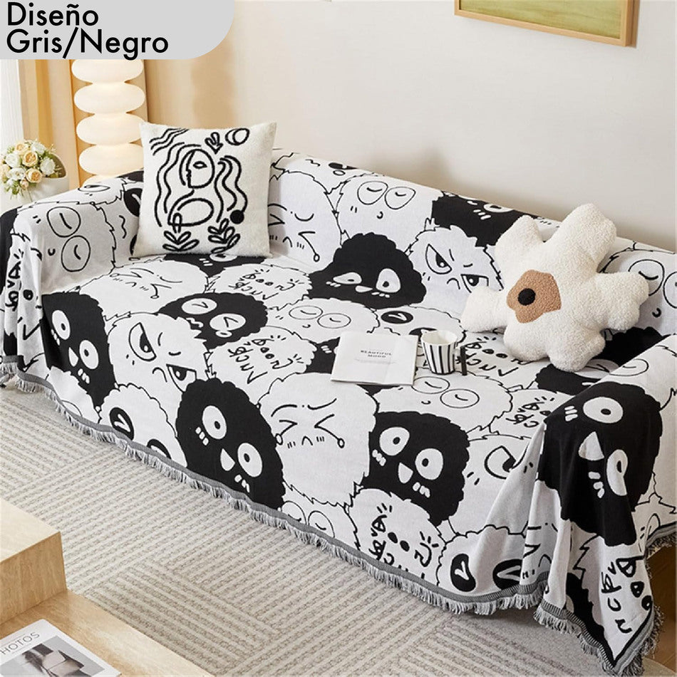 Cobertor Protector para Sofá Artesanal – Importado 🇺🇸