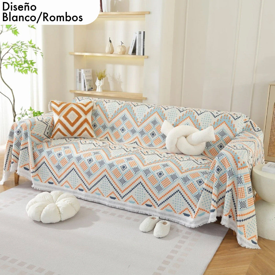 Cobertor Protector para Sofá Artesanal – Importado 🇺🇸