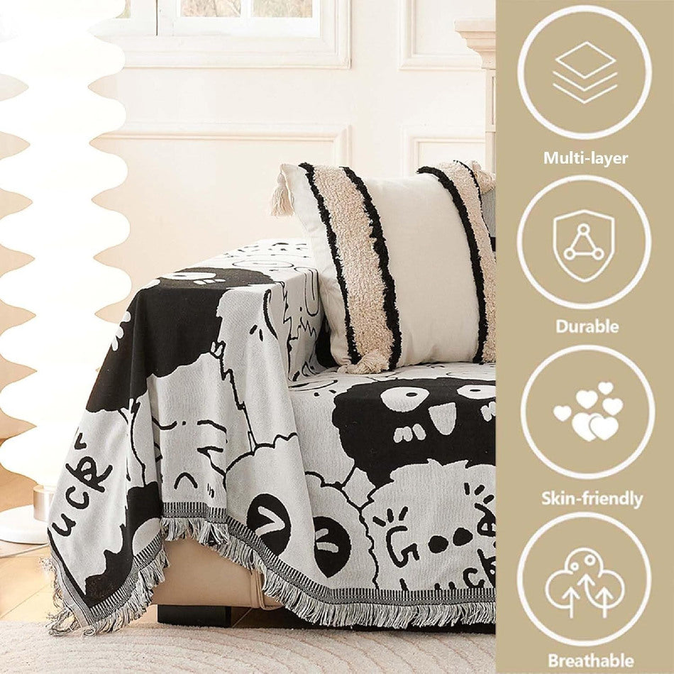 Cobertor Protector para Sofá Artesanal – Importado 🇺🇸