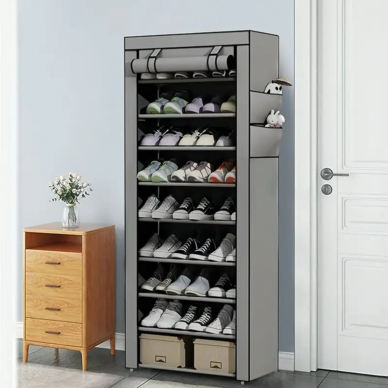 Zapatero Organizador de 9 Niveles con Forro: Orden y Elegancia para tus Zapatos-Importado 🇺🇸