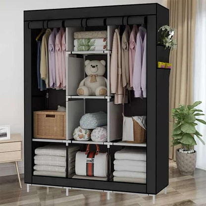 Armario Armable 3 cuerpos con Forro: Mantén tu ropa organizada de forma práctica y elegante - Importado 🇺🇸
