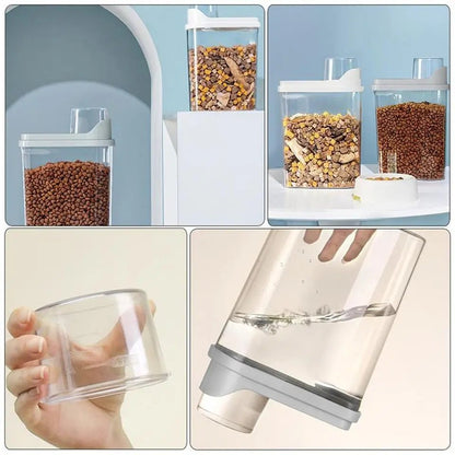 SET X3 FoodSeal® Contenedor Hermético Libre de BPA🍃 2.5L - Importado 🇺🇸