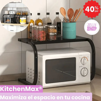 KitchenMax® – El Estante de Acero Inoxidable que Transforma tu Cocina al Instante 🇺🇸