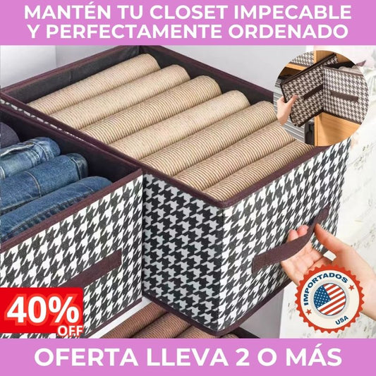 💃👗👖SET x2 Organizadores Plegables Patrones Ahorra Espacio - Importado de USA 🇺🇸