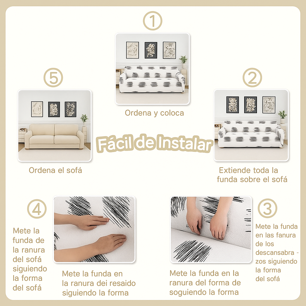 Cobertor Protector para Sofá Artesanal – Importado 🇺🇸