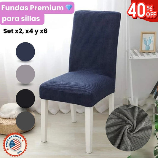 💎✨Fundas Premium para Sillas – Protege y Renueva tus sillas al Instante IMPORTADO 🇺🇸